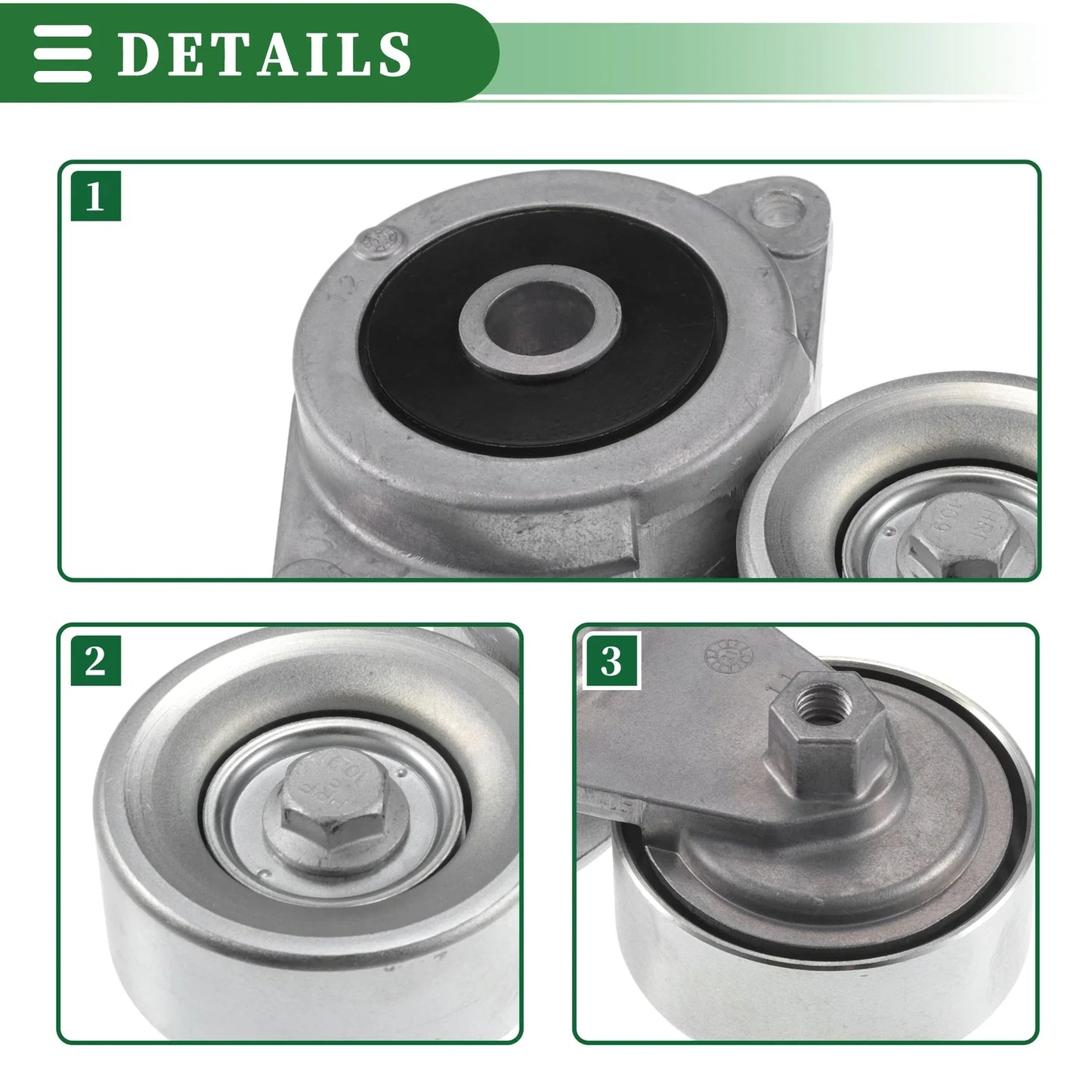 Engine Belt Tensioner Pulley Assembly for Honda Fit (2015-2018)