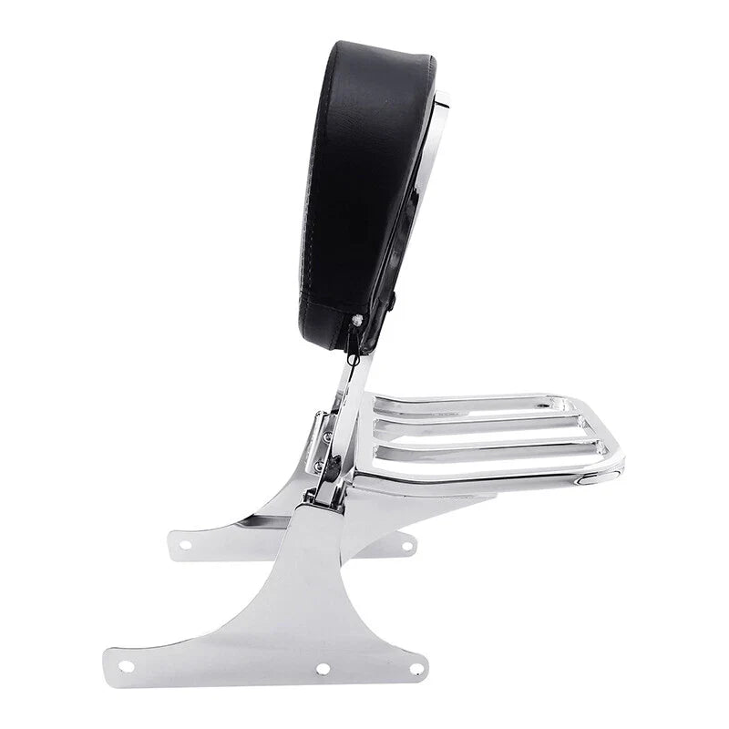 Sissy Bar Backrest Luggage Rack for Harley Heritage Softail (1984-2017)