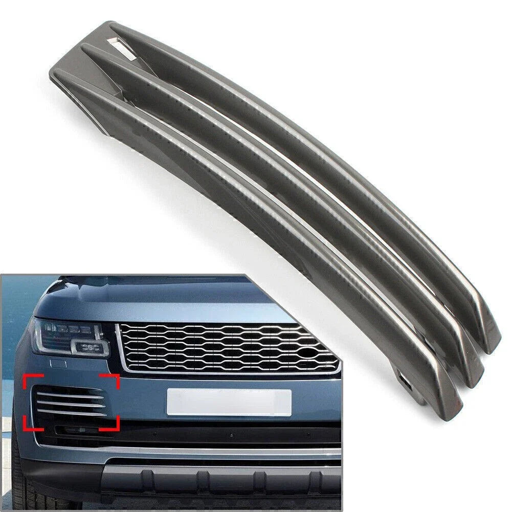 Front Fog Bumper Grille Trim for Land Rover Range Rover L405 (2018-2021)