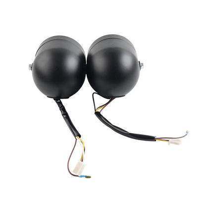 Twin Headlight Dual Lamp for Motorcycle Dirt Bike Street Fighter Universal