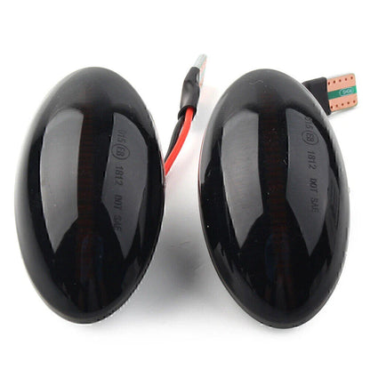 LED Black Dynamic Side Marker Lights for Mini Cooper R50 R52 R53 (2001-2008)