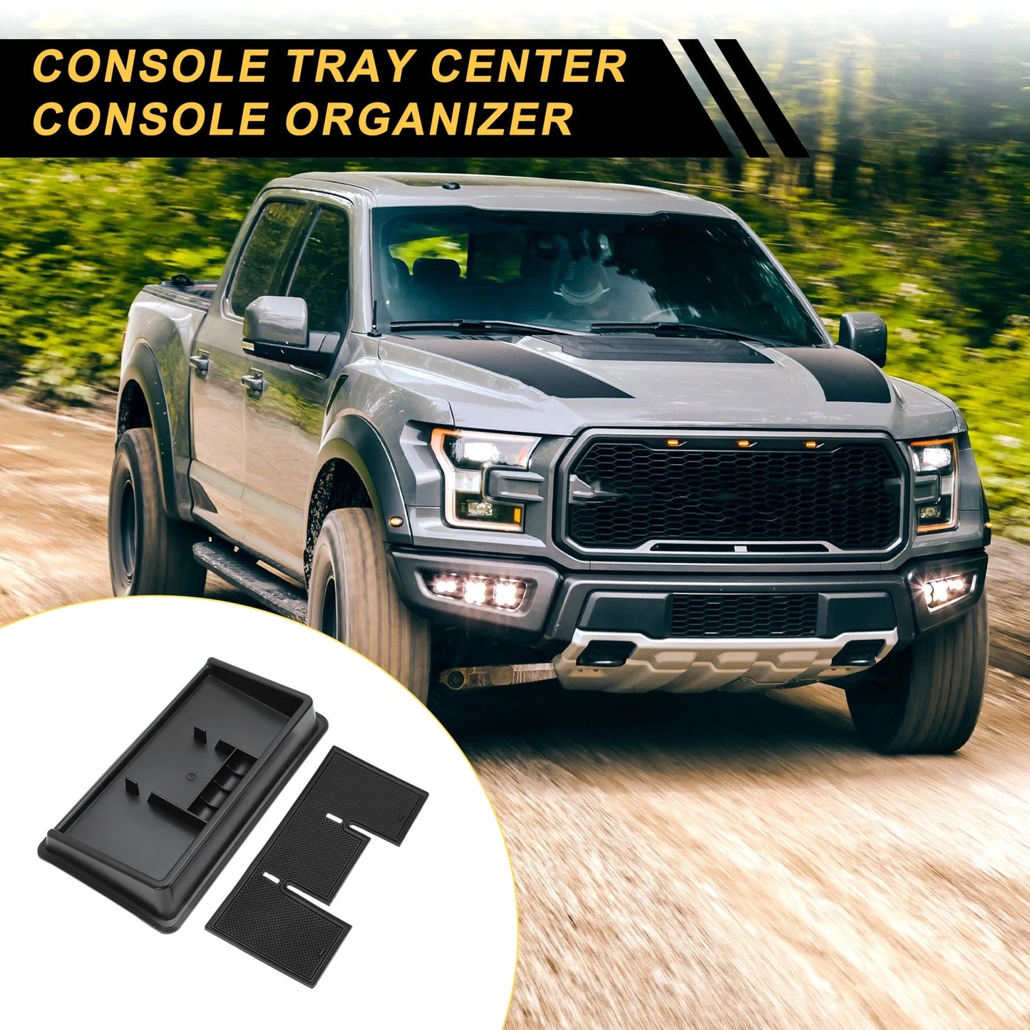 Center Console Armrest Organizer Tray for Suzuki Jimny JB64 JB74 (2018–2025)