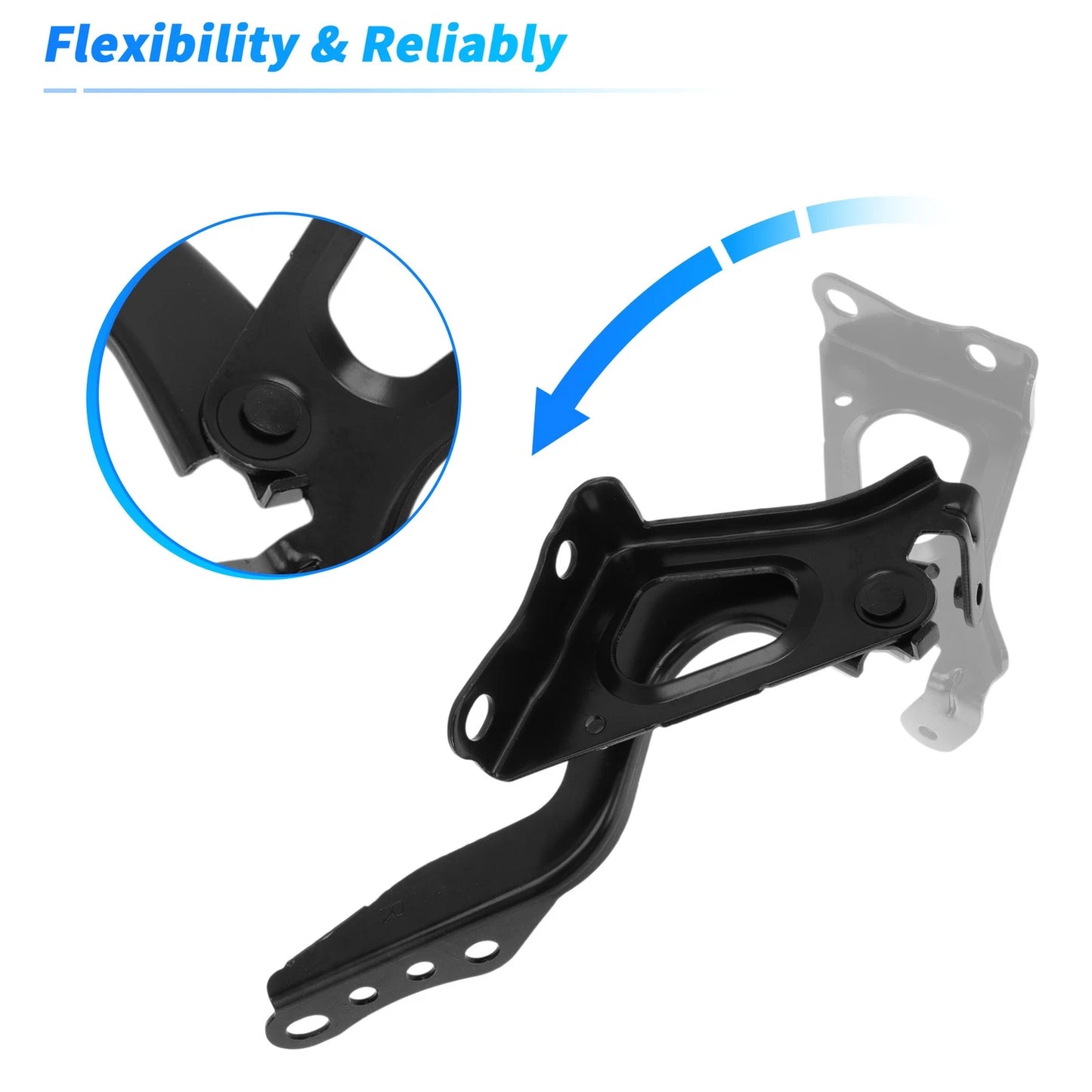 Front Hood Hinge for Toyota RAV4 (2019–2023) No. 5341042140, 5342042140 LH RH