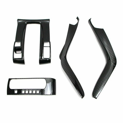 Carbon Fiber Console Shift Panel Cover for Honda Civic (2016–2020)