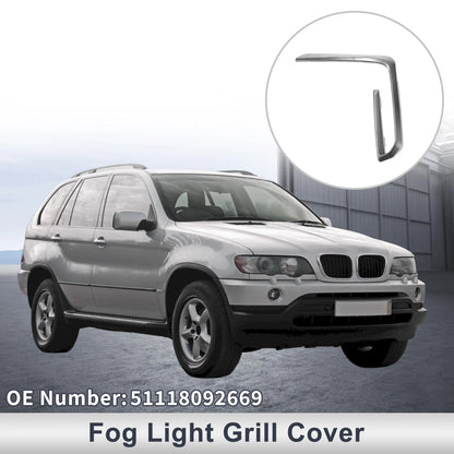 1 Pc Fog Light Grill for BMW X5 (2019–2023) No. 51118092669