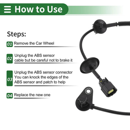 ABS Wheel Speed Sensor for Chevrolet Sail Front Right (2010-2015)