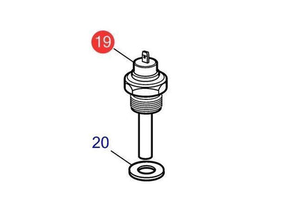 Temperature Sensor for Volvo Penta D1 D2 D30 D31 D32 D40 D41 D42 (Marine)