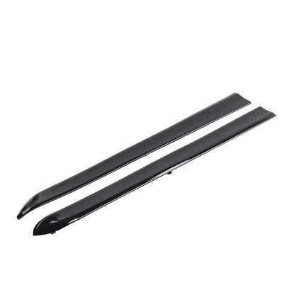 ABS Rear Trunk Saddlebag Trim Strips Black for Honda GL1800 (2001-2011)