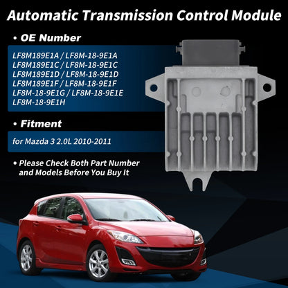 TCU TCM Transmission Control Module for Mazda 3  (2010–2013) LF8M-18-9E1A/LF8M189E1C