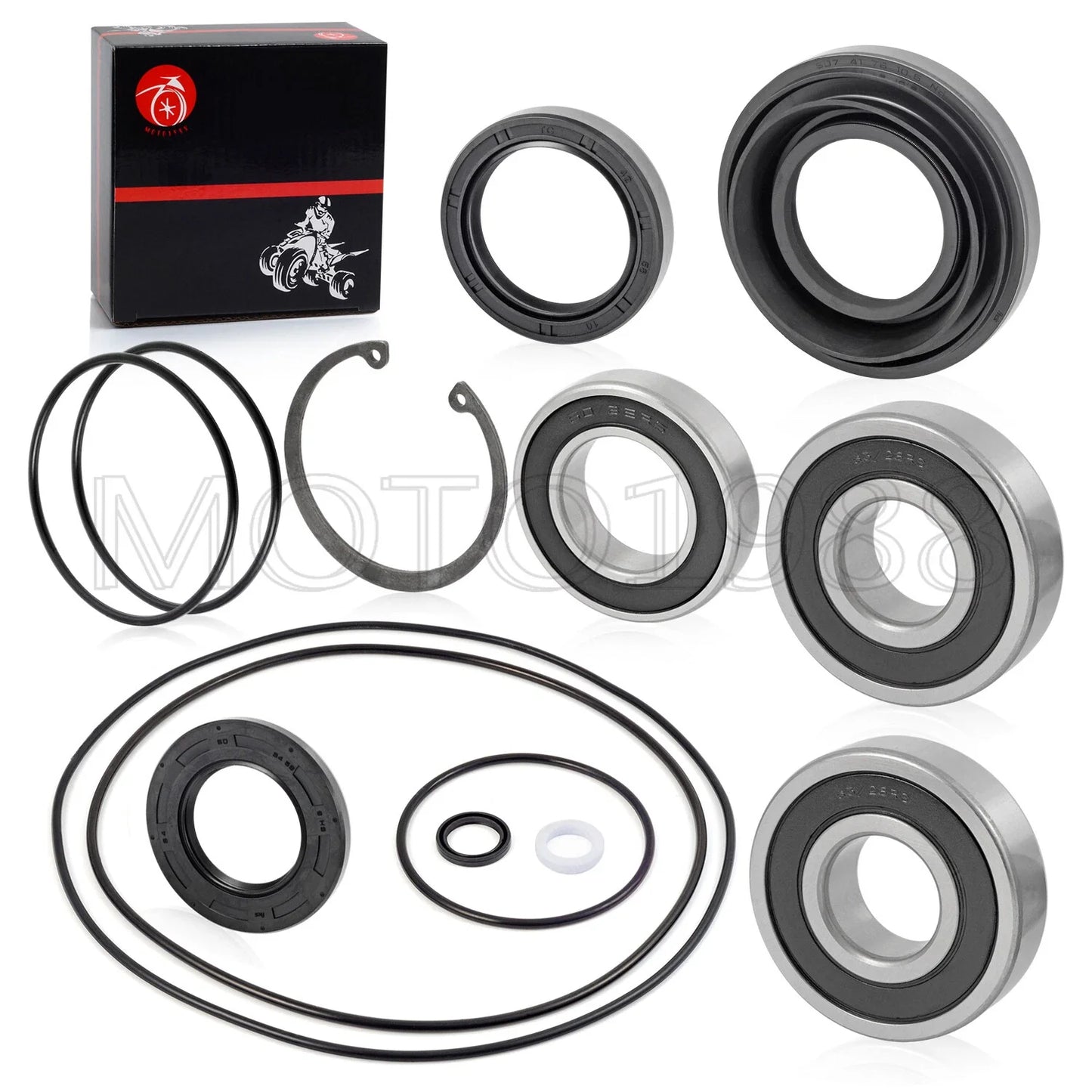 Rear Axle brake drum wheel seal bearing kit for Honda Foreman 400 (1995–2003)
