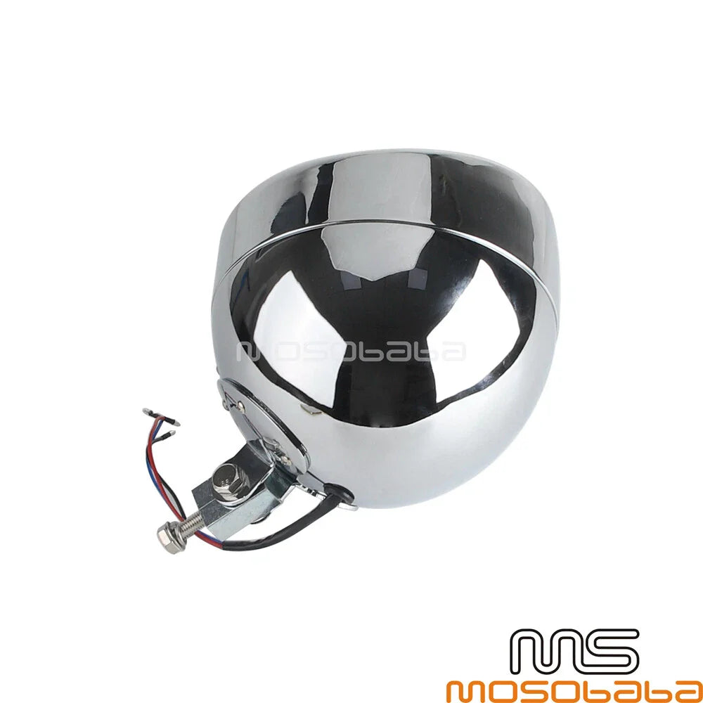 7" LED Headlight Passing Lamp Trim for Harley Road King