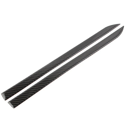 Black Carbon Fiber Interior Door Panel Trim for Subaru Forester (2013-2018)