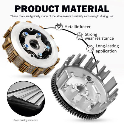 Clutch Assembly Kit for Yamaha Warrior Raptor 350 (1987–2013)