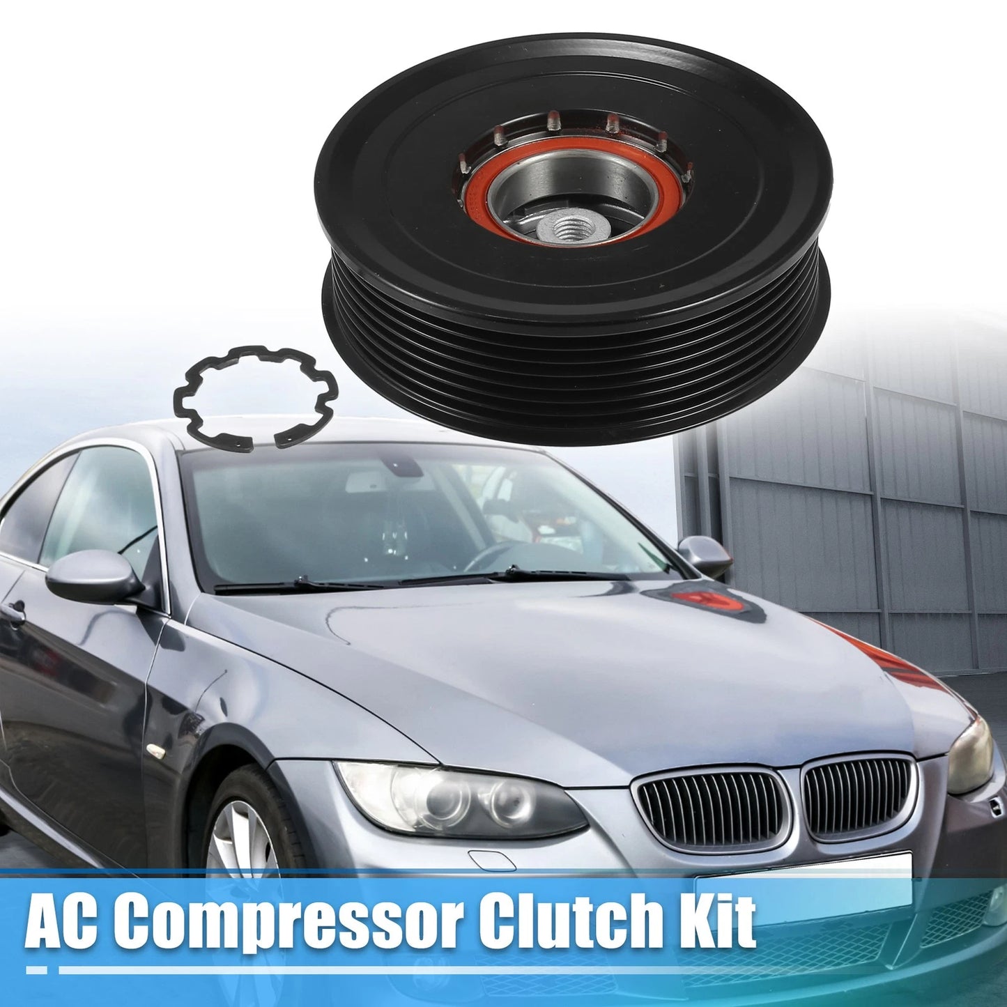 Set of 1 AC Compressor Clutch for BMW 328i (2007–2013)