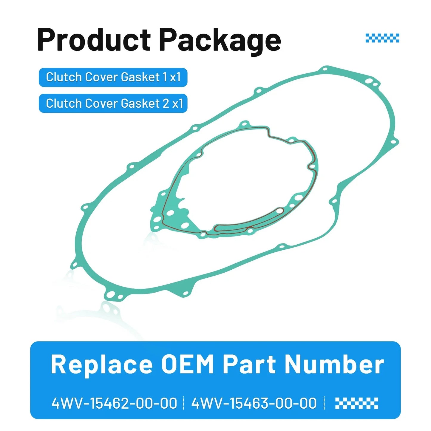 Clutch Cover Gasket for Yamaha Grizzly 600 (1998–2001)