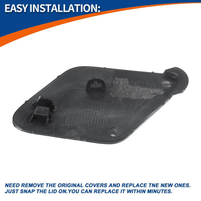 Front Right Tow Hook Cover for BMW 535i Sophisto Grey