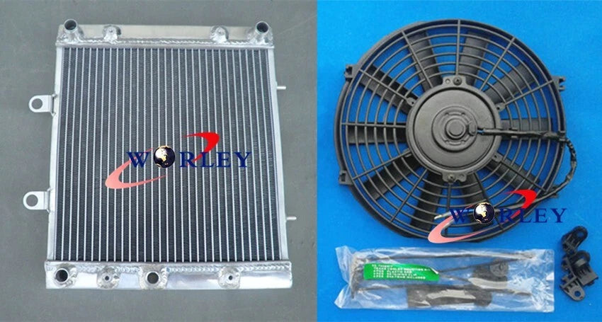 Aluminum Radiator with Fan for Polaris Sportsman 400/500 HO (2009–2013)