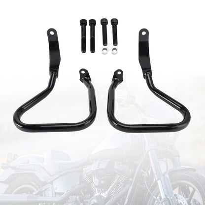 Frame Protection Bars for Low Rider St Fxlrst (2022–2024) Black Steel