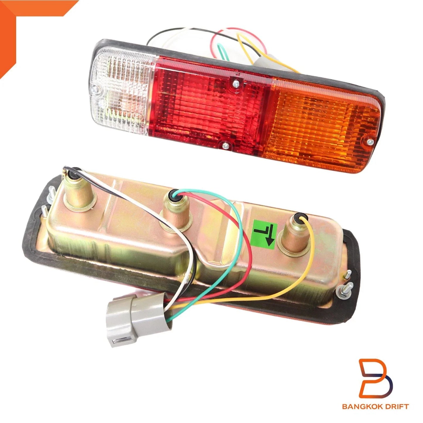 LH+RH Tail Lights for Toyota Land Cruiser FJ40 FJ45 HJ47 (1963-1986)