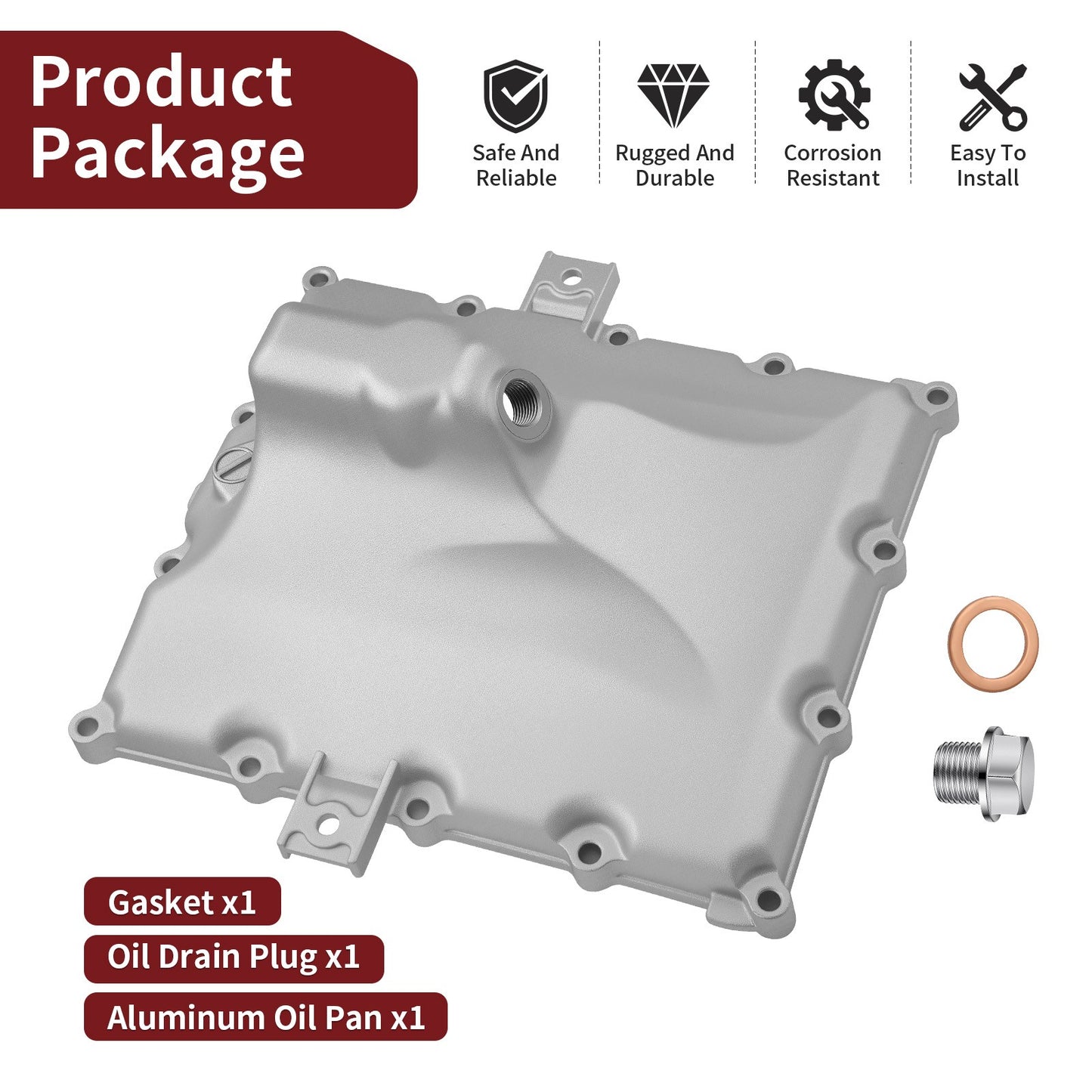 Oil Pan for Suzuki GSXR 1000 (2005–2006) & GSXR 600/750 (2004–2005)