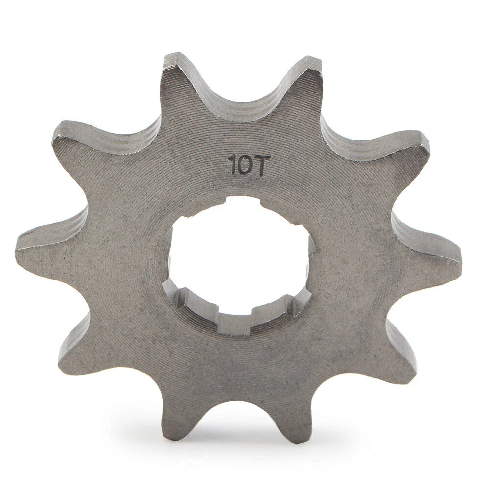 10T Chain Front Sprocket Cog for 125cc-250cc Dirt Pit Bike ATV Go Kart