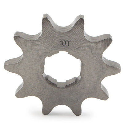 10T Chain Front Sprocket Cog for 125cc-250cc Dirt Pit Bike ATV Go Kart