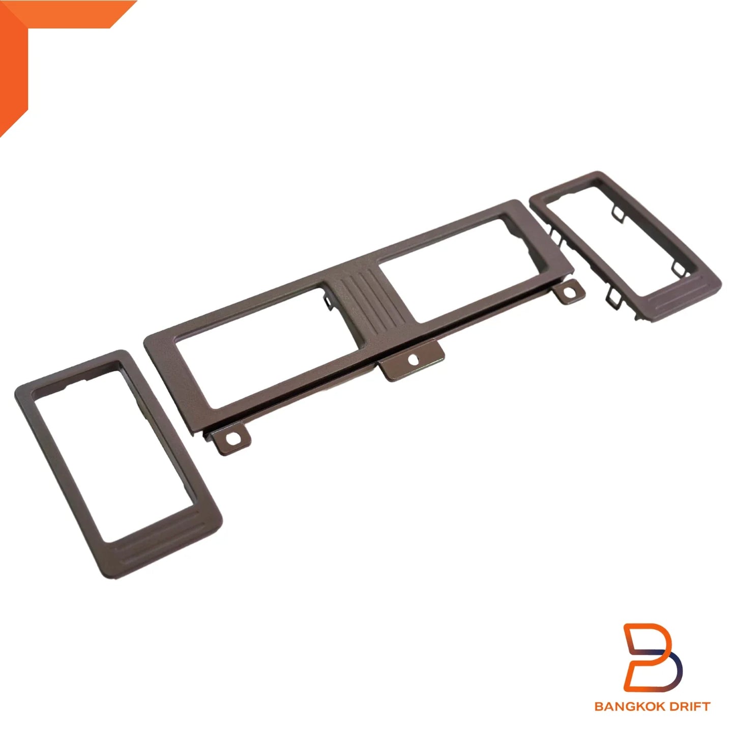 3 x Grey Air Heater Vent Frame Trim for Nissan Navara Ute (1986-1997)