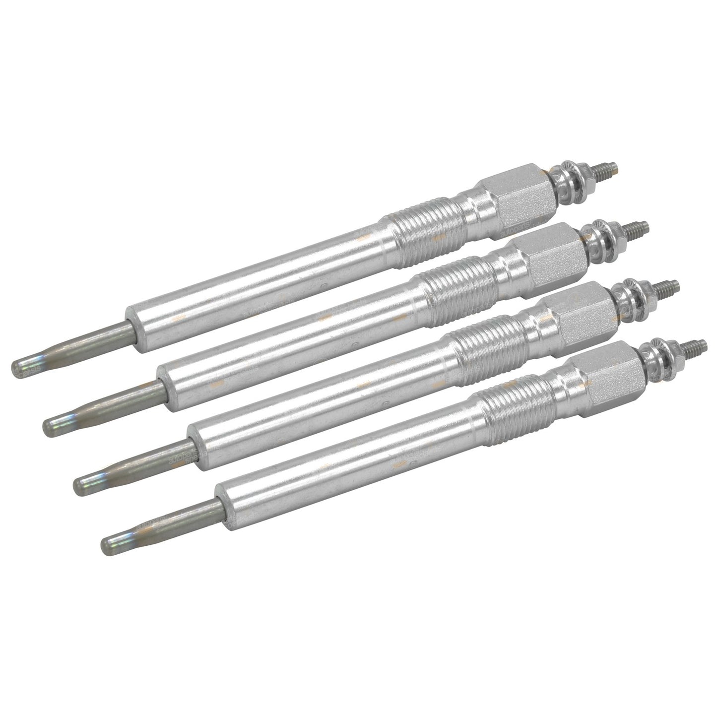 Set of 4 Glow Plugs for Holden Jackaroo 4JB1T Diesel Turbo (1990–1992)