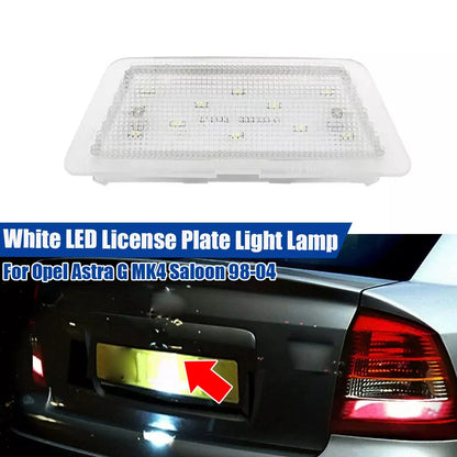 1Pc LED License Plate Light for Opel Astra G MK4 (1998–2004)