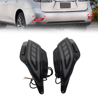 Rear Bumper Reflector Fog Light for Lexus RX RX350 RX450h (2009-2015)