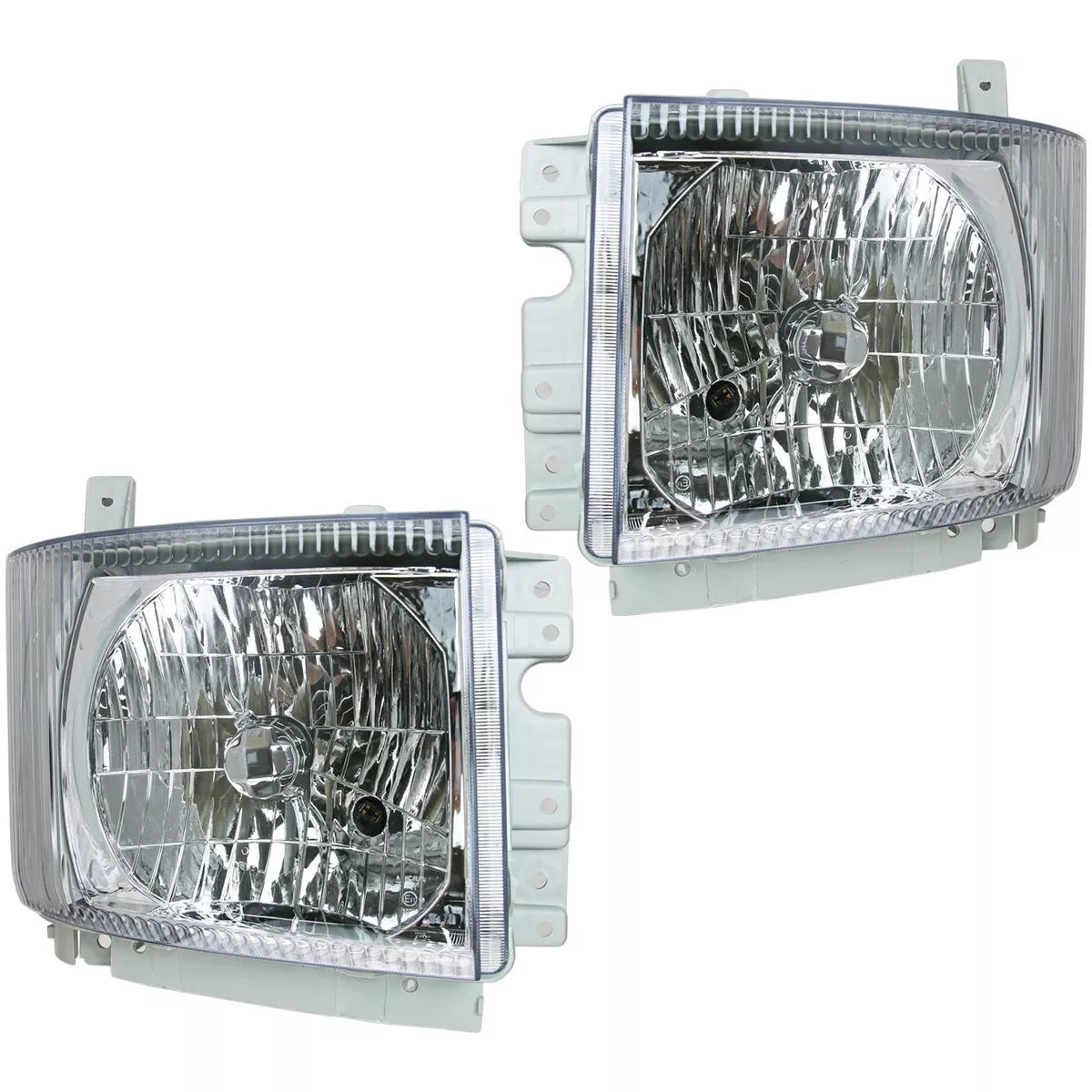 1 Pair Front Headlight for Isuzu Elf NPR NQR NPR-HD NLR (2008-On)