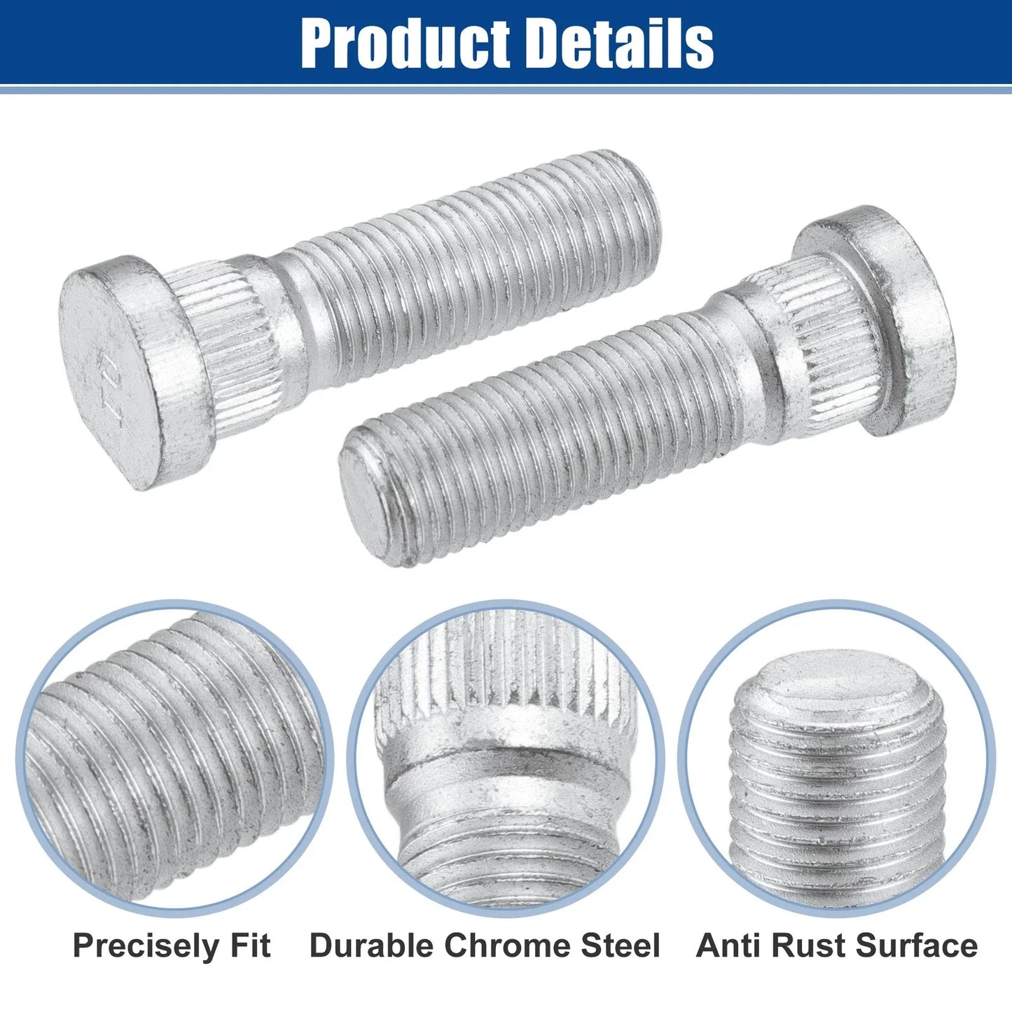 5 x M14x1.5 Car Wheel Lug Bolt Nuts for Dodge Challenger Charger (2015-2023)