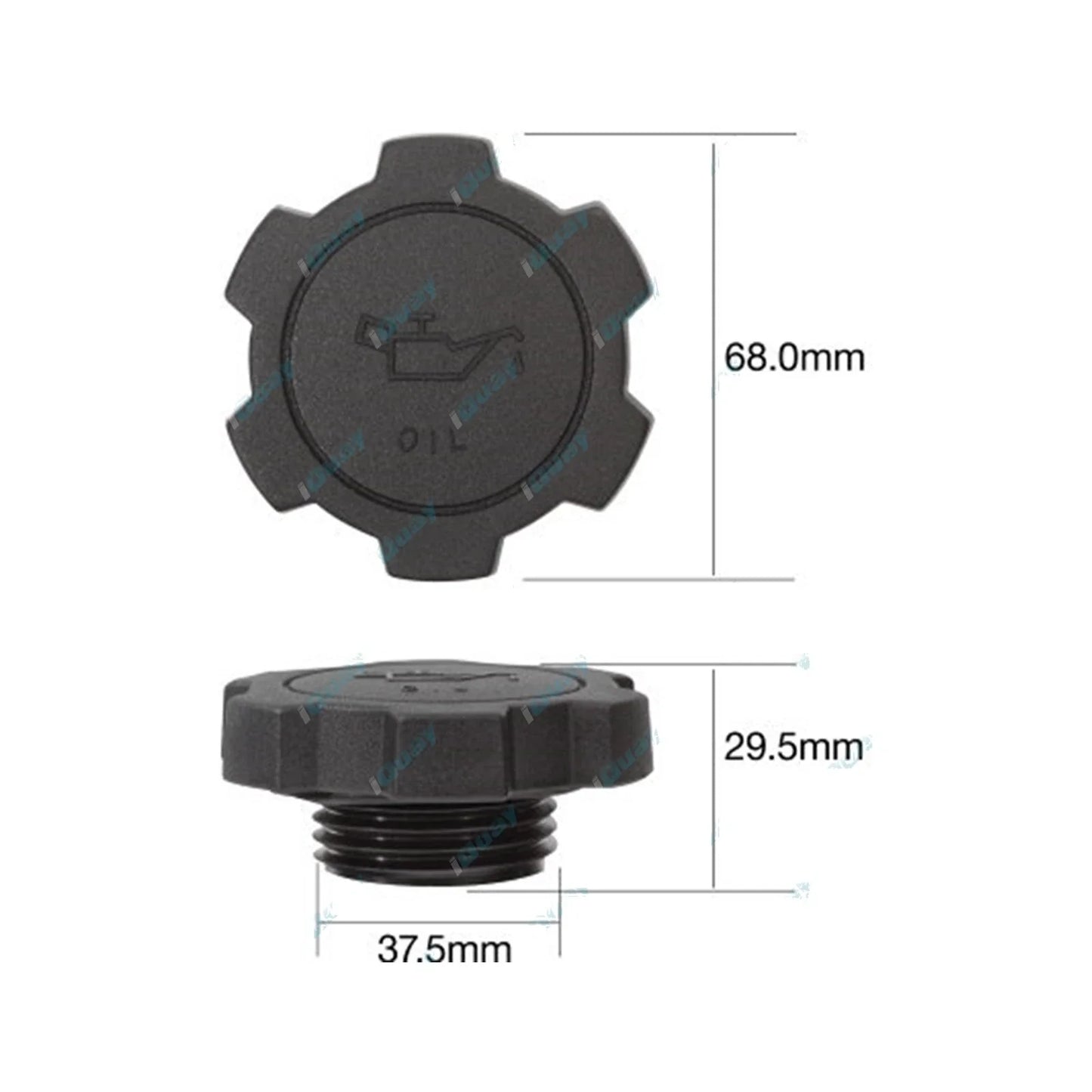 Oil Filler Cap for Hilux 4Runner YN130 2.2L 4Y-E Engine (1989-1990)
