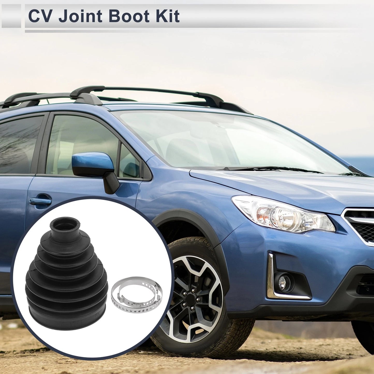 Outer CV Joint Boot Kit with Clamps for Subaru Crosstrek (2017) No.28396SG010