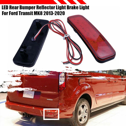LED Rear Bumper Reflector Light for Ford Transit MK8 (2013–2020)