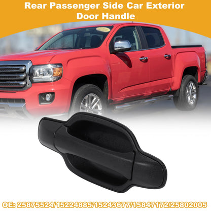 Rear Right Side Door Handle No. 25875524 for GMC Canyon (2009–2012)
