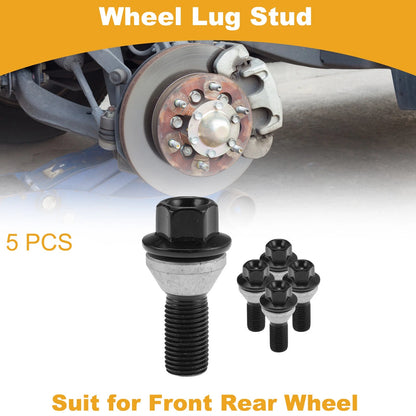 5pc Wheel Lug Stud for BMW 7 Series (E65, 2002–2008)