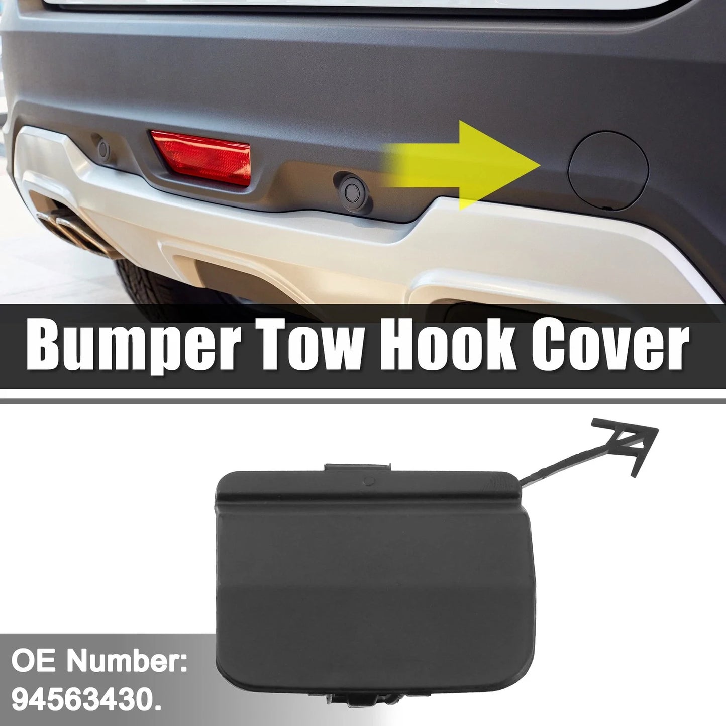 Rear Bumper Tow Hook Cover for Chevrolet Cruze (2011-2016)