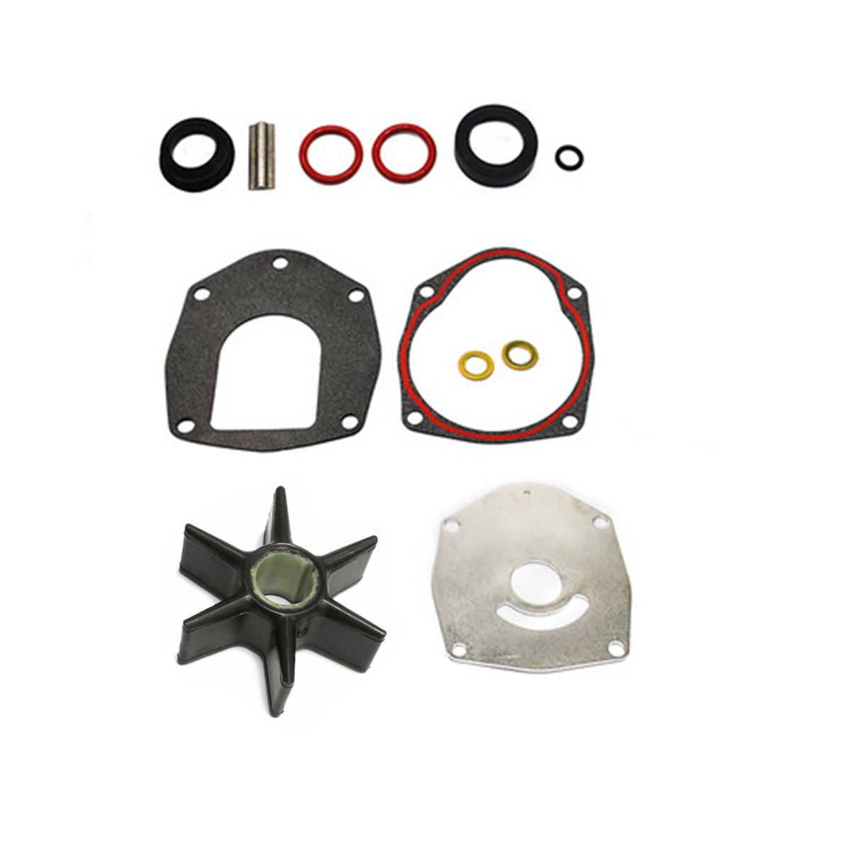 Water Pump Impeller Kit for Honda Outboard 75-90 HP (Year Range Not Specified)