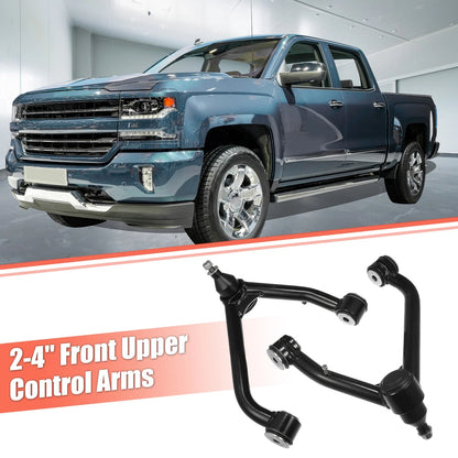 2-4" Front Upper Control Arm Lift Kit for Chevy Silverado 1500