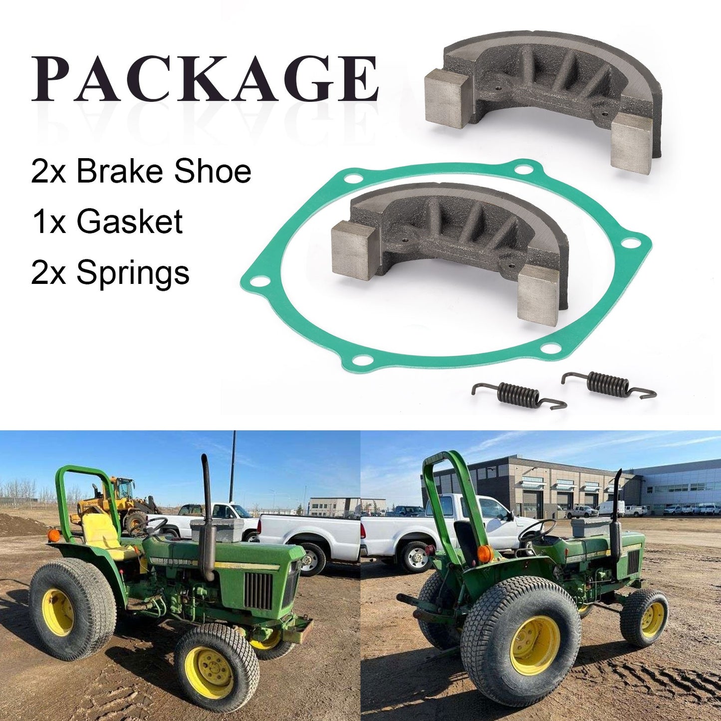 Brake Shoe Kit for John Deere 750 770 790