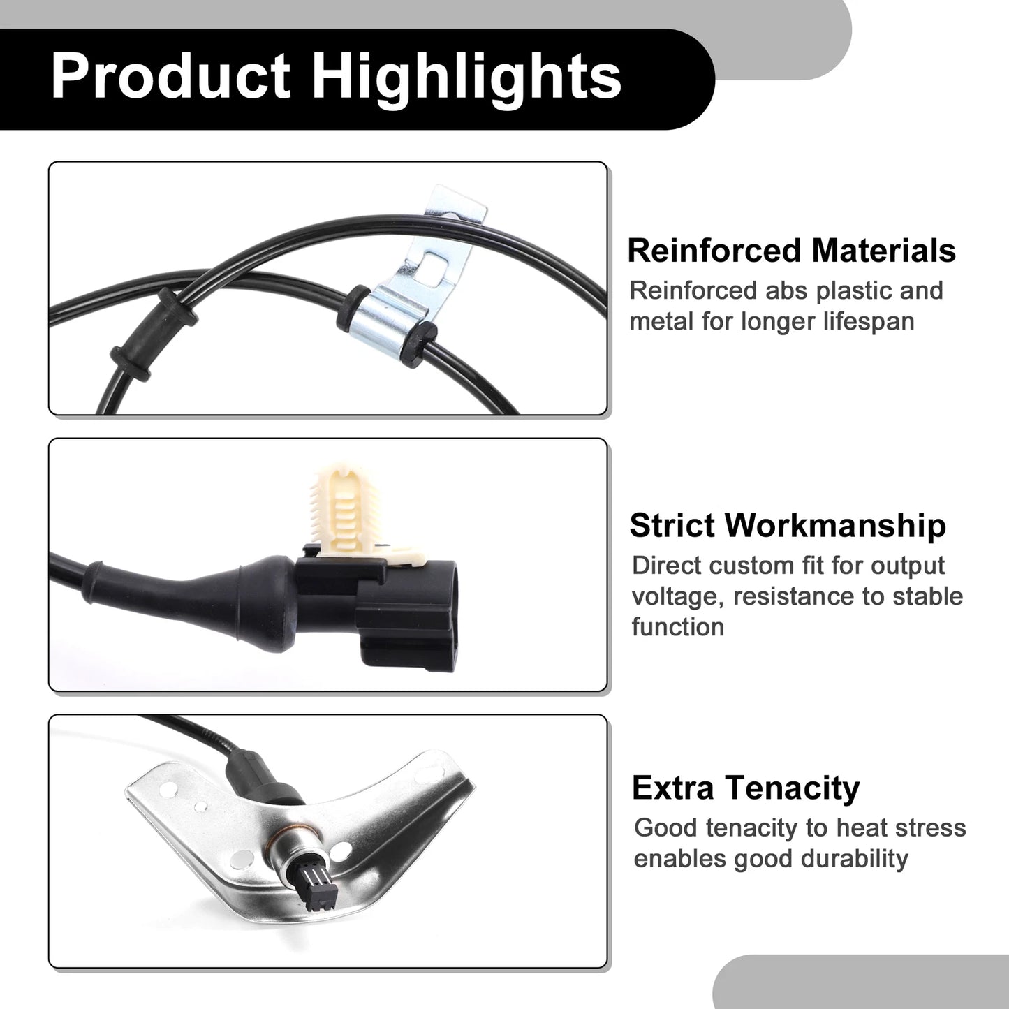 ABS Wheel Speed Sensor No.6C2Z2C205BA for Ford E-250 (2005–2007)