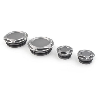4 x Frame Bar Screw Hole Dust Cap Plug Covers for Ducati Scrambler 800