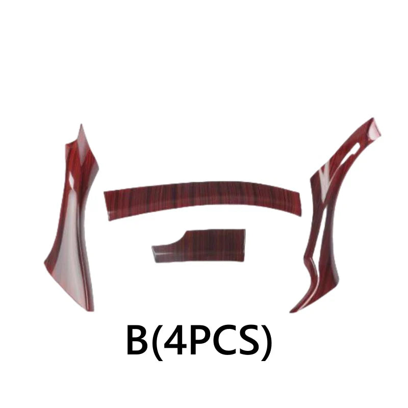 RHD Wood Grain Door Armrest Cover Trim for Acura TSX (2009–2014)