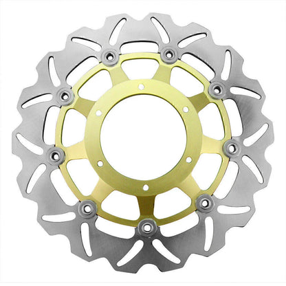 Front & Rear Brake Disc Rotors for Honda CBR600 F4i, VFR800 (2001-2006)