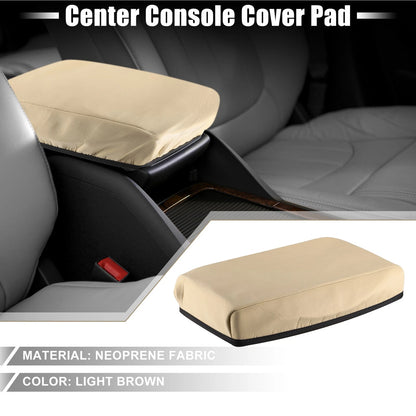 Center Console Armrest Cover for Nissan Altima (2007–2012) Light Brown