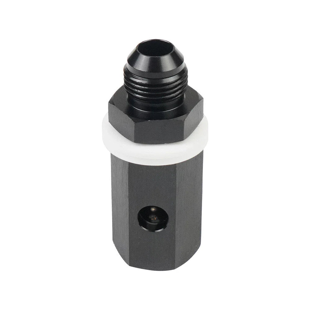 8AN Male Fuel Cell Tank Vent Valve for Fuel Systems - Stainless Steel 7.2cm