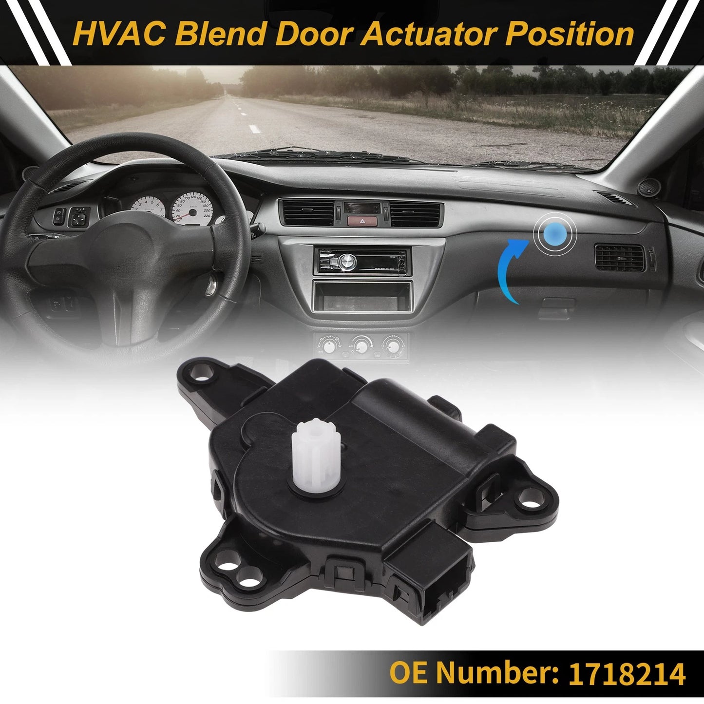 HVAC Heater Blend Door Actuator for Ford Ranger (2011–2020) No. 1718214
