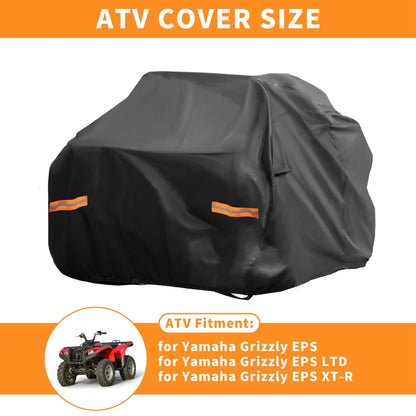 Waterproof ATV Cover for Yamaha Grizzly EPS/LTD/XTR (2014–2023)