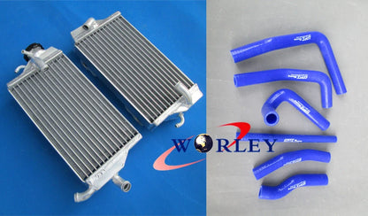 Aluminum Radiator with Black Hoses for Honda CR250 (2000–2001)